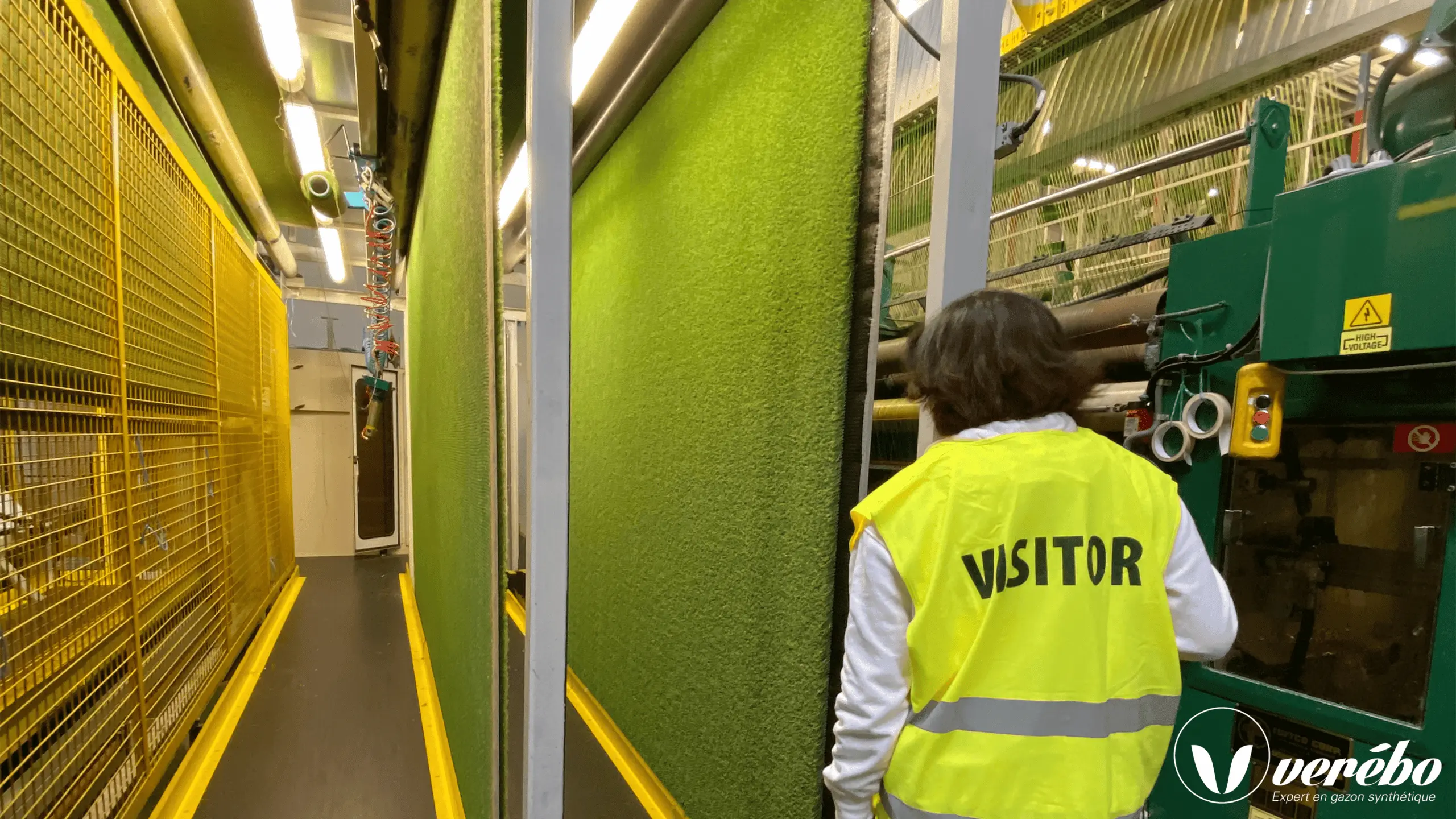 Usine pour fabriquer le gazon synthétique